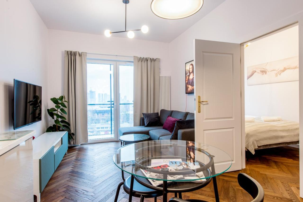 Marmo Apartments วอร์ซอ ภายนอก รูปภาพ