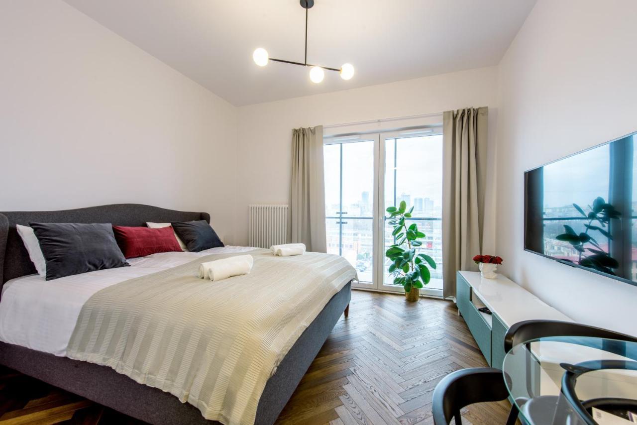 Marmo Apartments วอร์ซอ ภายนอก รูปภาพ